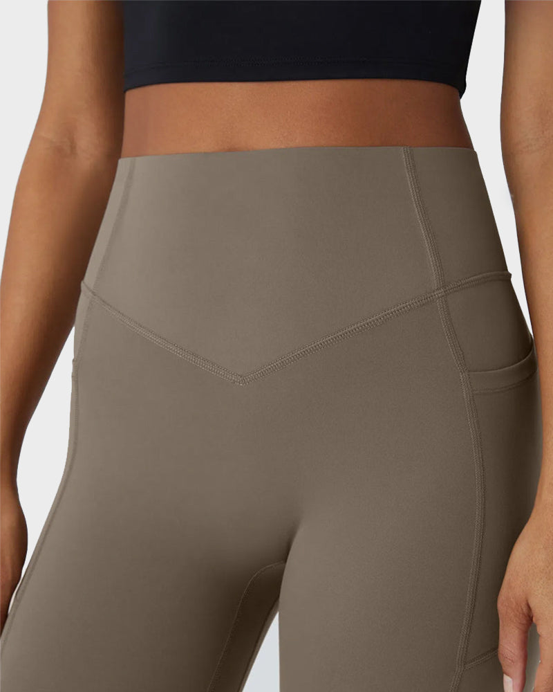 Tummy Control Butt-Lifting Training Leggings with Pockets SheCurve
