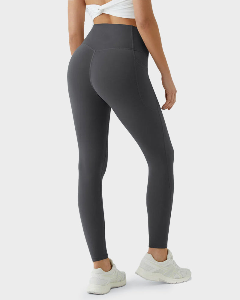 Tummy Control Butt-Lifting Training Leggings with Pockets SheCurve