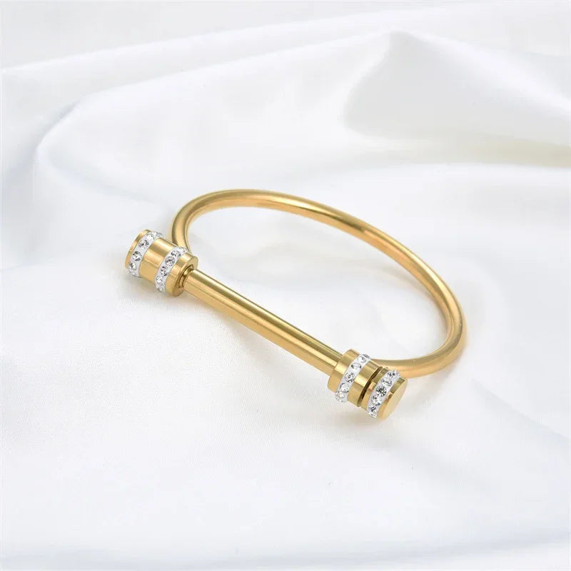 Stainless Bracelet Bangle LUXLIFE BRANDS