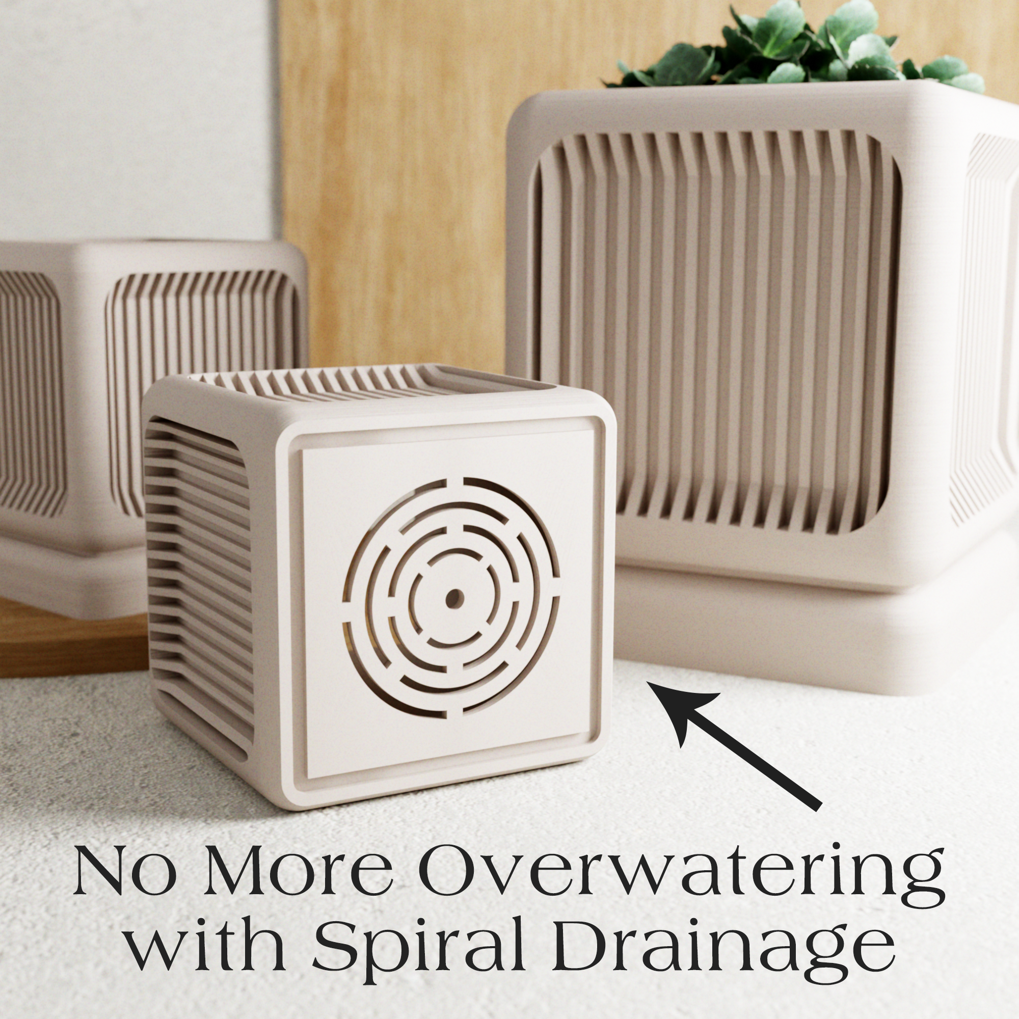 THE BOX Planter Modernized Pottery