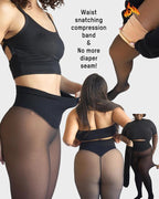 Viral One-Seam Shaping Fleece Leggings SheCurve