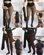 Viral One-Seam Shaping Fleece Leggings SheCurve