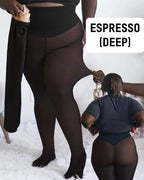 Viral One-Seam Shaping Fleece Leggings SheCurve