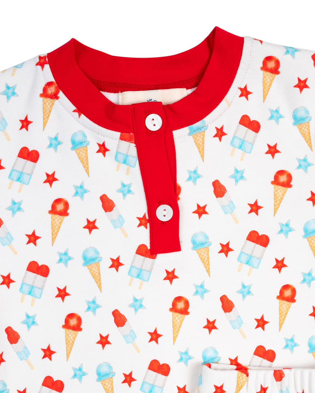 Ice Cream Knit Pajamas-FINAL SALE