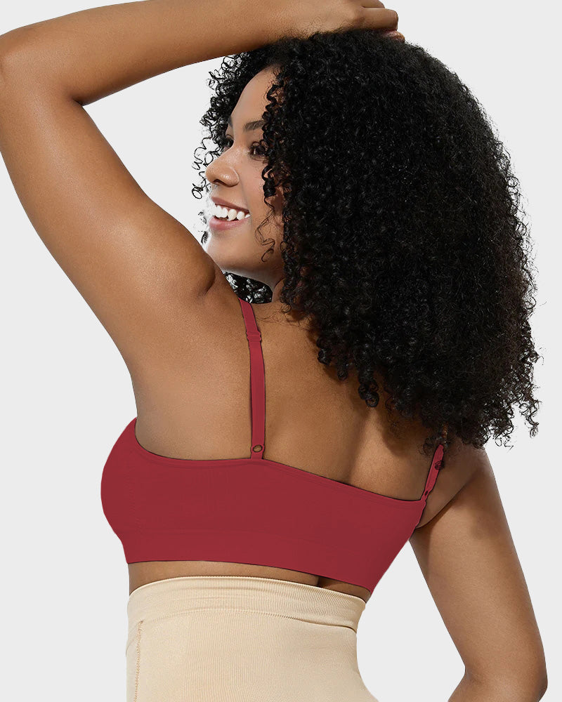 Women's Full Coverage Non-Padded Wireless Sculpt Bra SheCurve