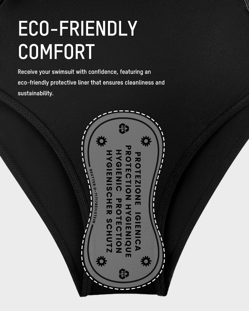 Women's Tummy Control Slim Fit Plus Size One Piece Swimsuit SheCurve
