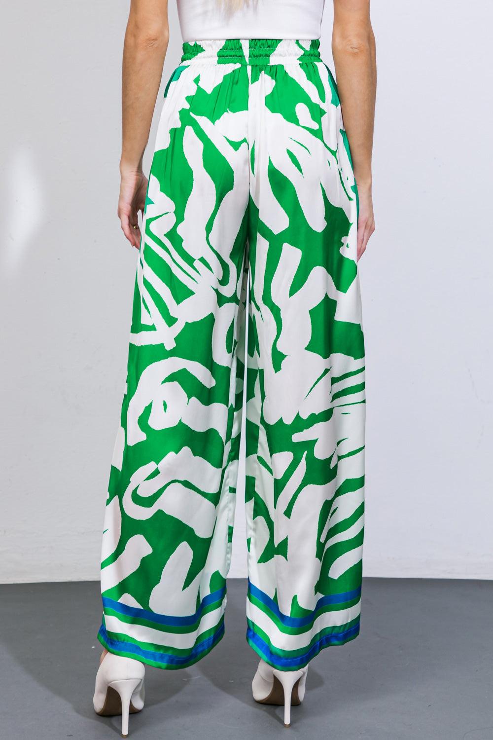 THE KEY TO CHIC WOVEN SATIN PANTS Flying Tomato