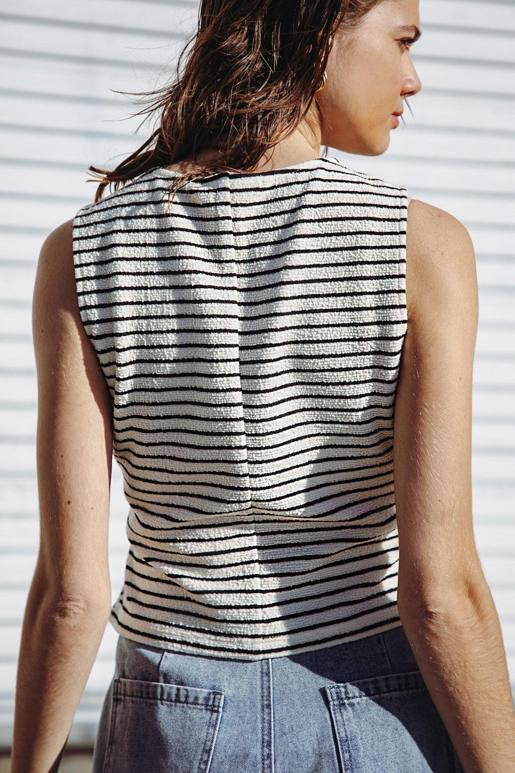PRETTY ON POINT KNIT VEST Flying Tomato