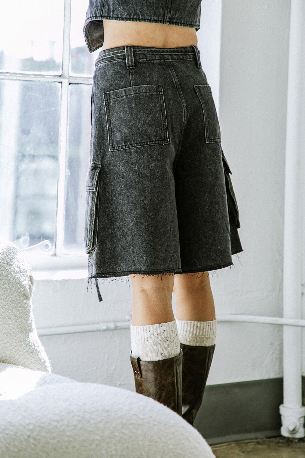 A BETTER DAY DENIM SHORTS Flying Tomato