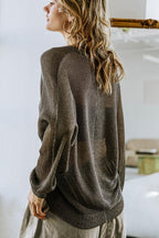 HERE GOES NOTHING SWEATER TOP Flying Tomato