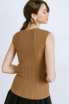 SET THE PACE KNIT TOP Flying Tomato