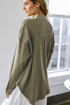 A CHILL MOMENT KNIT TOP Flying Tomato