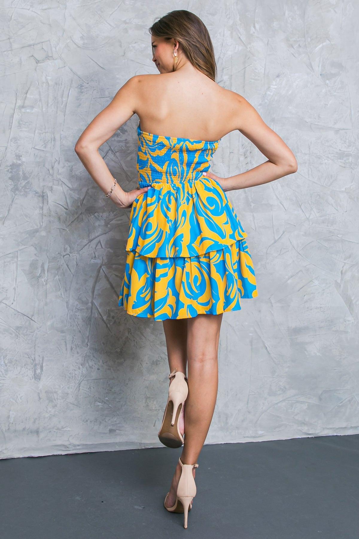 BACK TO THE START MINI DRESS Flying Tomato