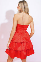 BEST DAY EVER  WOVEN MINI DRESS Flying Tomato