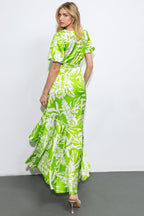 ONLY TONIGHT WOVEN MIDI DRESS Flying Tomato