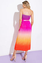 GIVE IT A GO IN GARDEN MIDI DRESS Flying Tomato