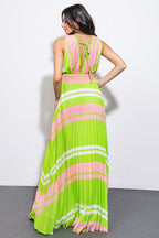 A QUICK TRIP WOVEN MAXI DRESS Flying Tomato