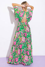 ALL NIGHT REVIVAL WOVEN MAXI DRESS Flying Tomato