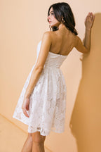 HEARD ABOUT US WOVEN MINI DRESS Flying Tomato