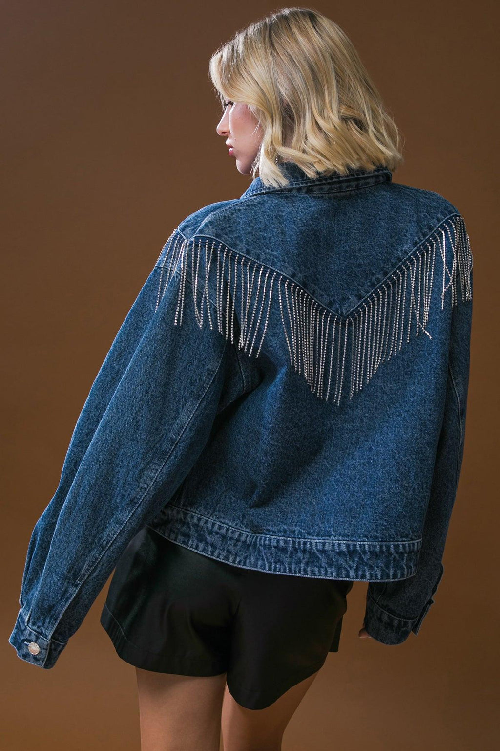 STUNNING EXCELLENCE WASHED DENIM JACKET Flying Tomato