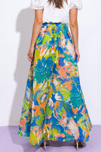 COASTAL CHIC WOVEN MAXI SKIRT Flying Tomato