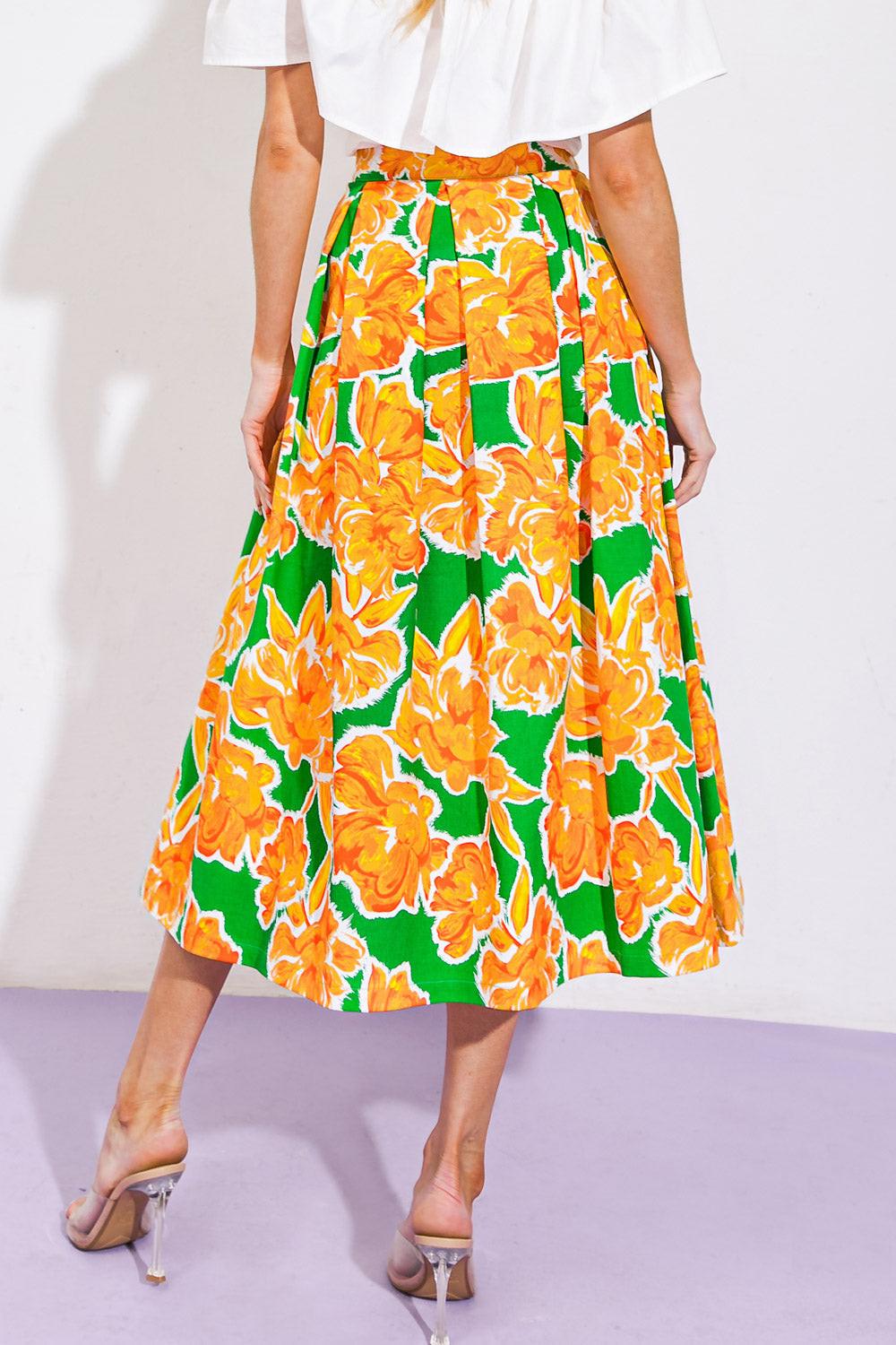 LIVE YOUR TRUTH WOVEN SKIRT Flying Tomato
