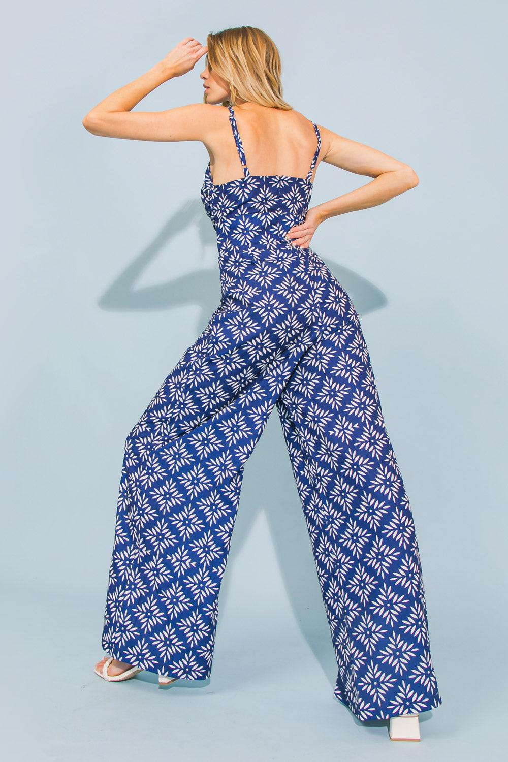 SEND A MESSAGE  WOVEN JUMPSUIT Flying Tomato