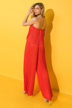MY RED TOMATO WOVEN JUMPSUIT Flying Tomato