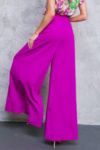 AT THE WISHING WELL WOVEN PANTS Flying Tomato