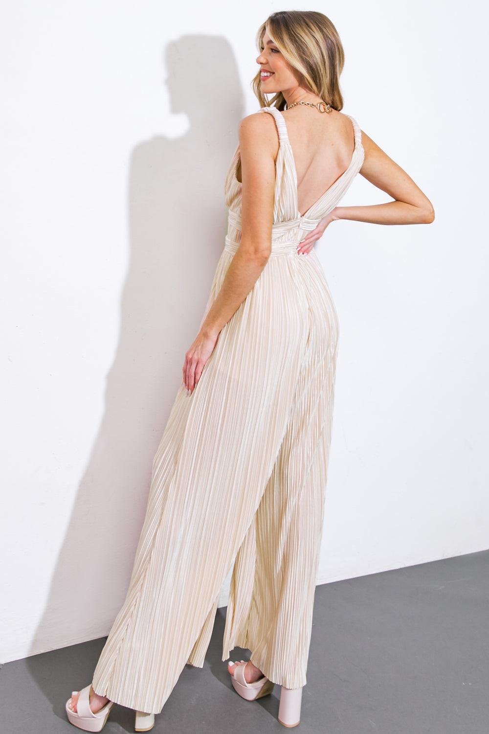 PURE AMBITION WOVEN JUMPSUIT Flying Tomato