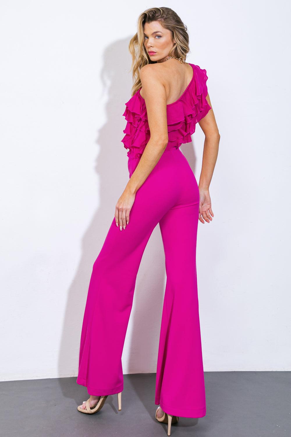 WHAT YOU'VE WANTED WOVEN JUMPSUIT Flying Tomato