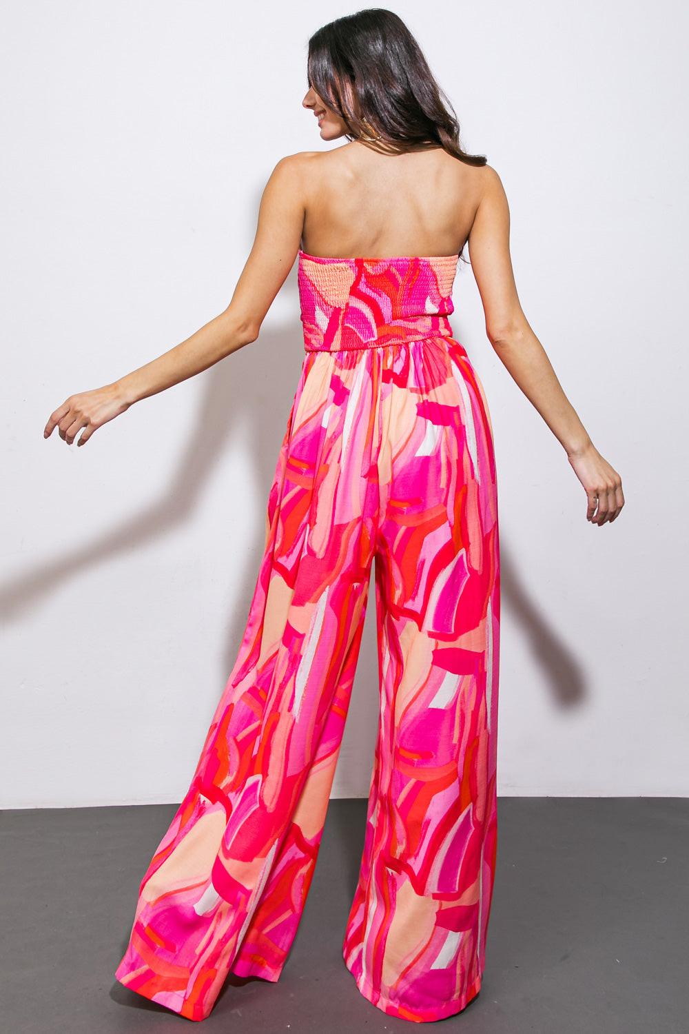 SOMEBODY LOVES WOVEN JUMPSUIT Flying Tomato