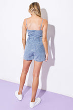 EPIPHANY MOMENT DENIM ROMPER Flying Tomato