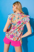 TREAT YOU BETTER WOVEN TOP Flying Tomato