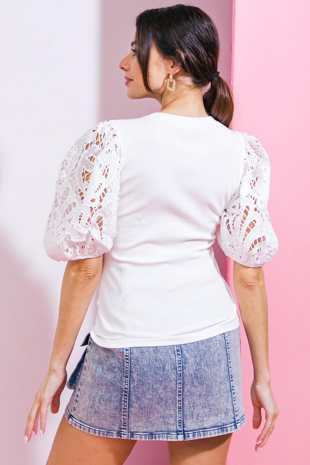 GETTING INTO THE GROOVE KNIT TOP Flying Tomato