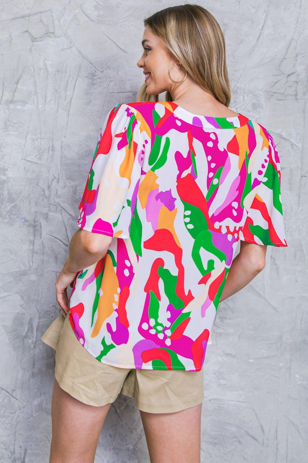STYLISH SUMMER WOVEN TOP Flying Tomato