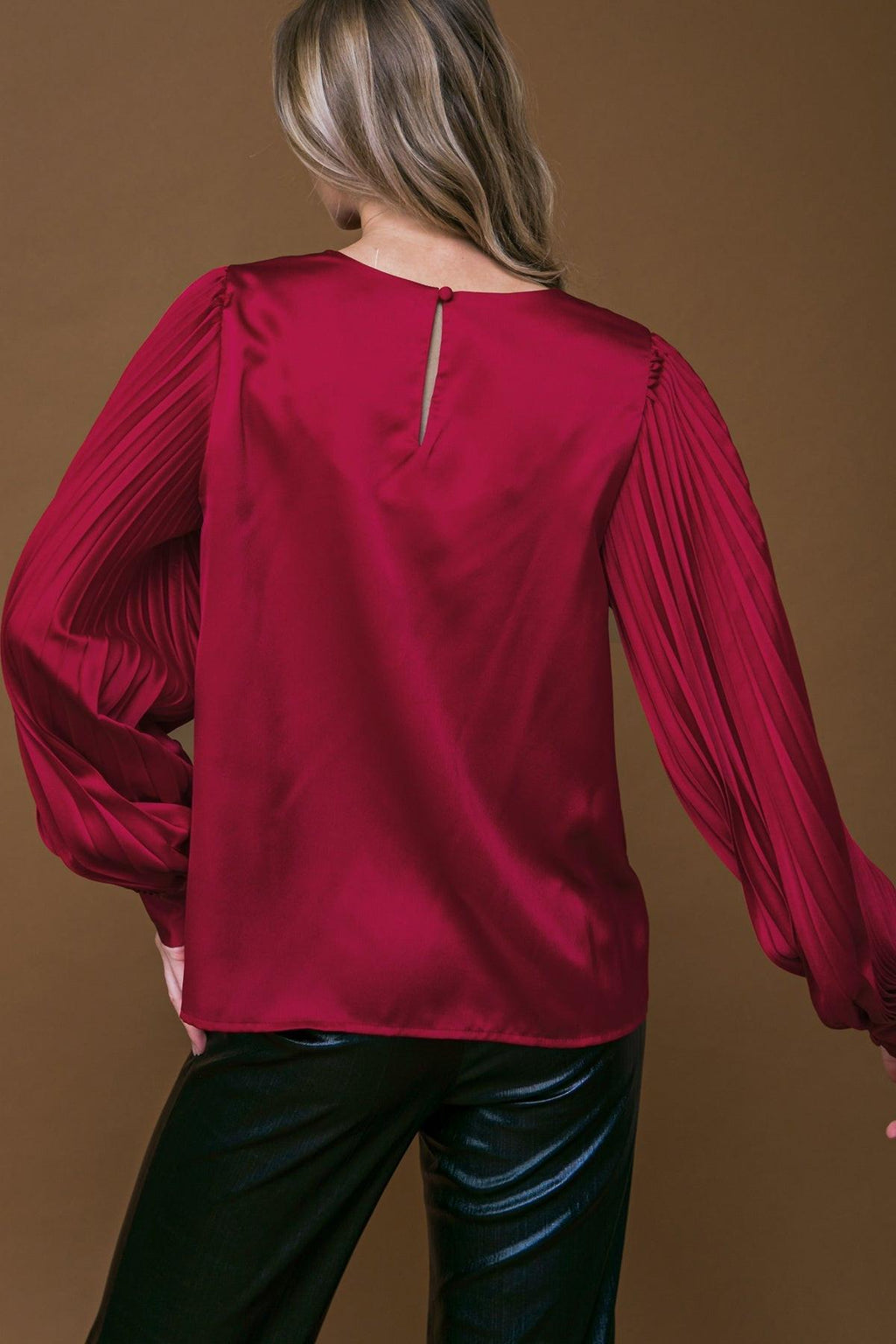 LIKE THE FIRST TIME WOVEN TOP Flying Tomato