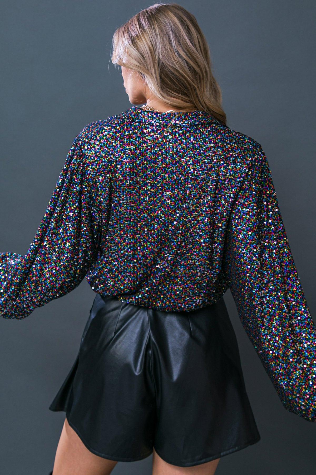 FREEDOM CALLS SEQUIN TOP Flying Tomato