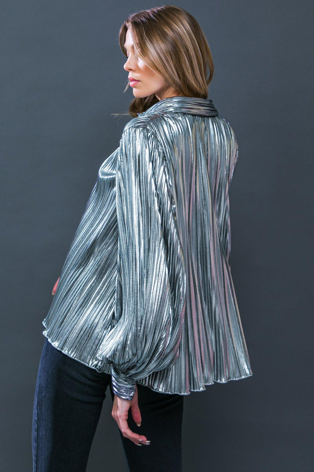 RUNWAY TREND FOILED TOP Flying Tomato