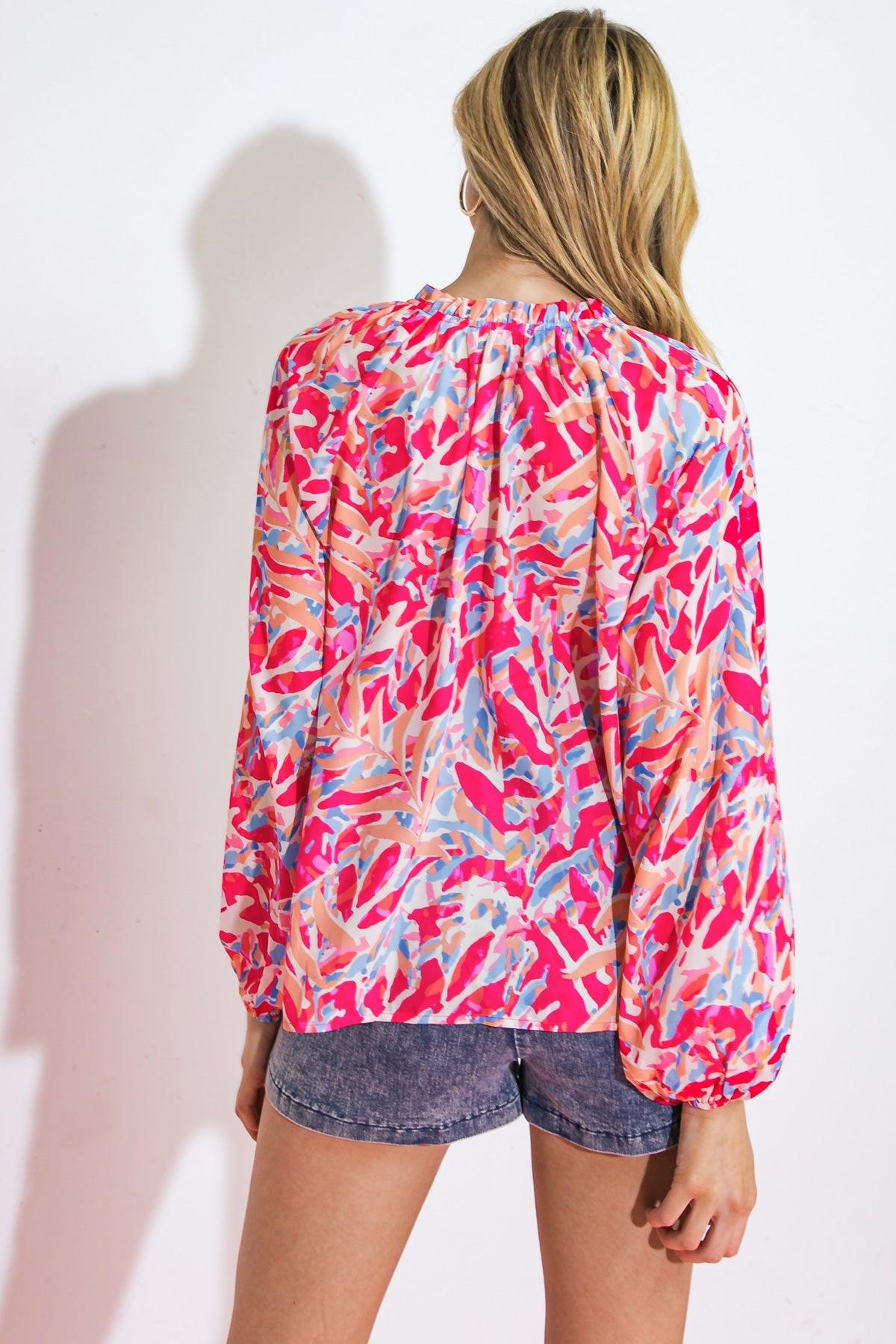 MISTLETOE MOMENT WOVEN TOP Flying Tomato