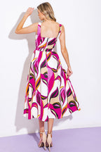 COCKTAIL CLUB WOVEN TWILL TOP AND SKIRT Flying Tomato