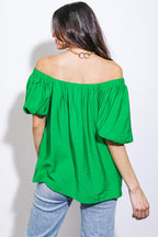 CALL TO ACTION WOVEN TOP Flying Tomato