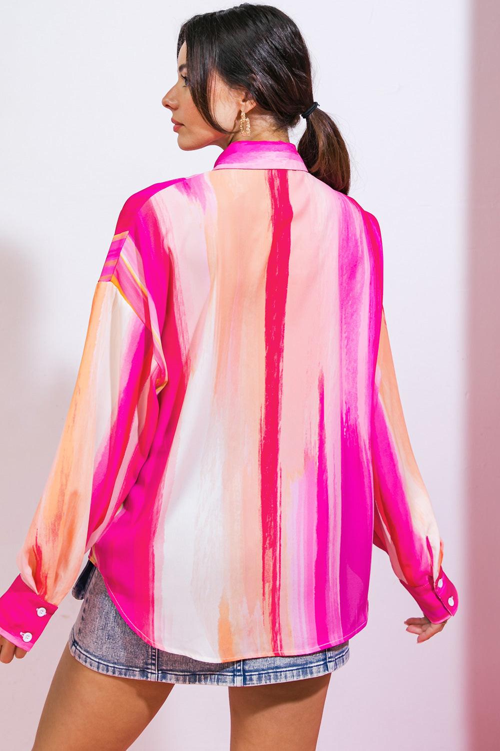 TAKE THE LEAD WOVEN TOP Flying Tomato