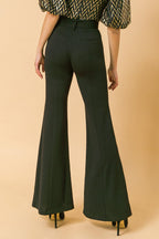 COUNTDOWN THE HOURS WOVEN FLARED PANTS Flying Tomato