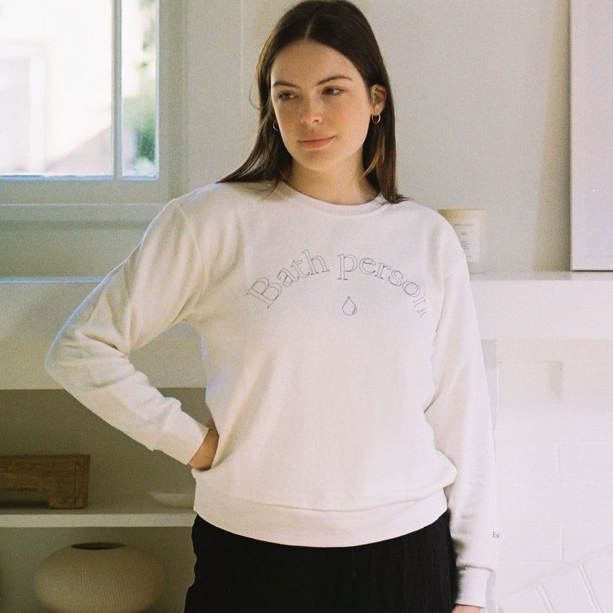Bath Person Sweatshirt Esker