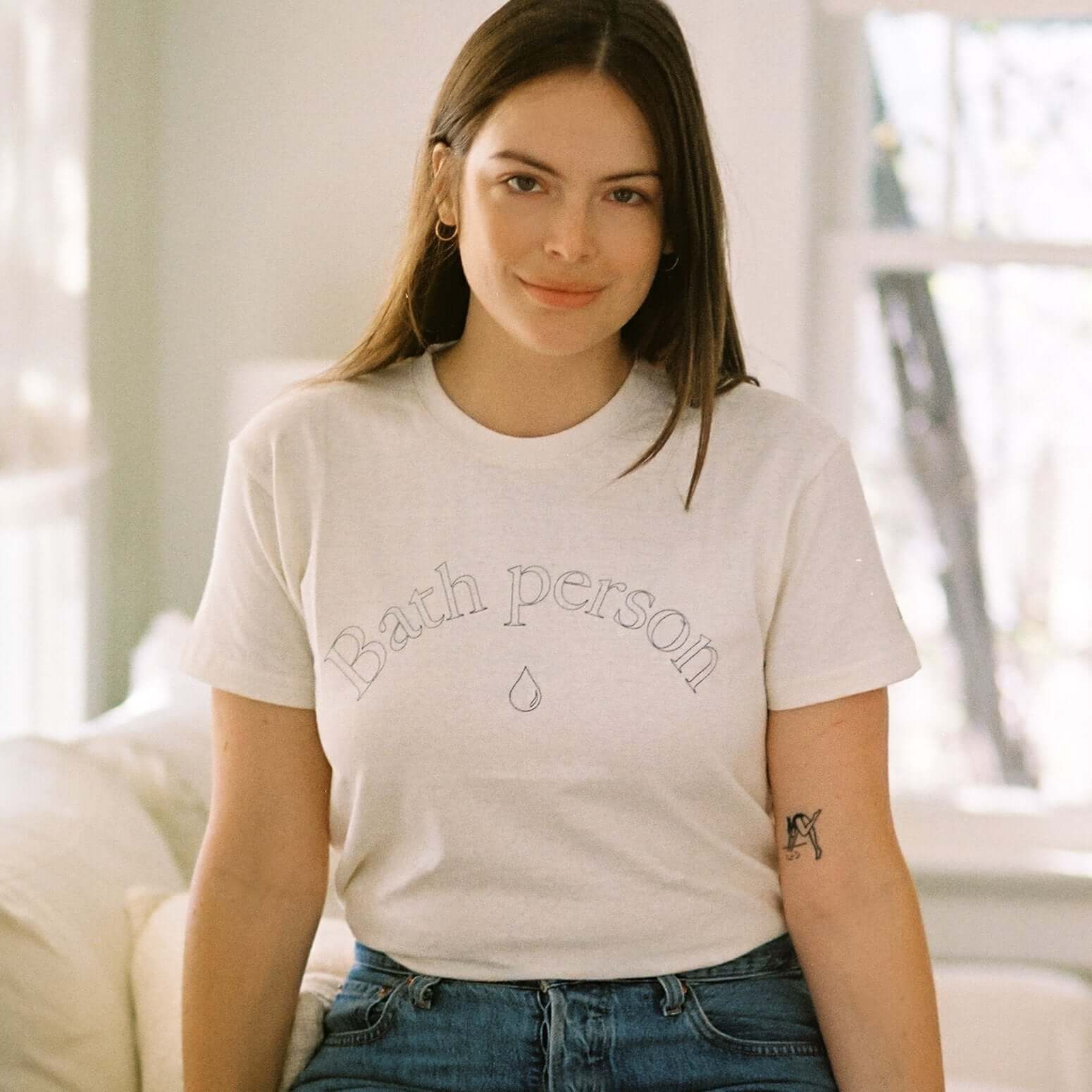 Bath Person Tee Esker