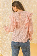LOVE FOR ALL PEASANT TOP Flying Tomato