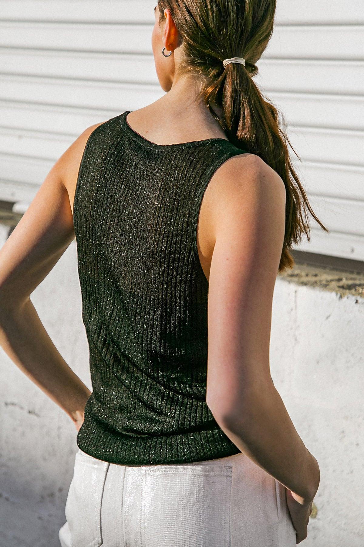 BLISSFUL LOVE WOVEN TANK TOP Flying Tomato