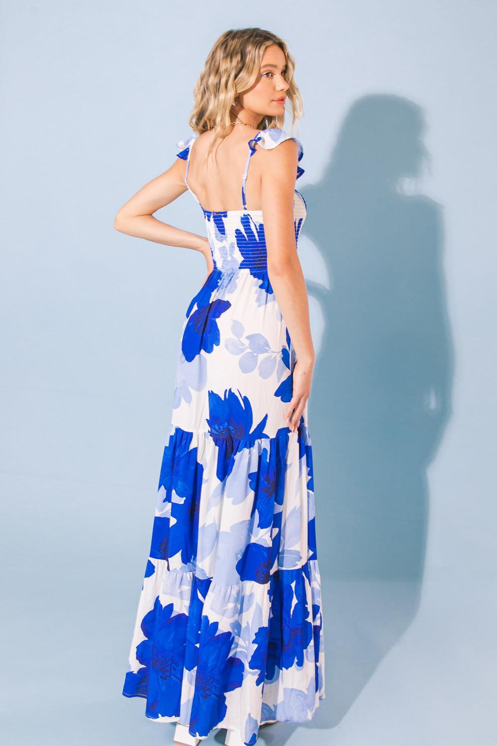 FEEL LIKE MOVING MAXI DRESS Flying Tomato