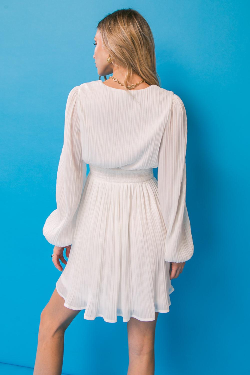 DAY IN THE CITY WOVEN MINI DRESS Flying Tomato